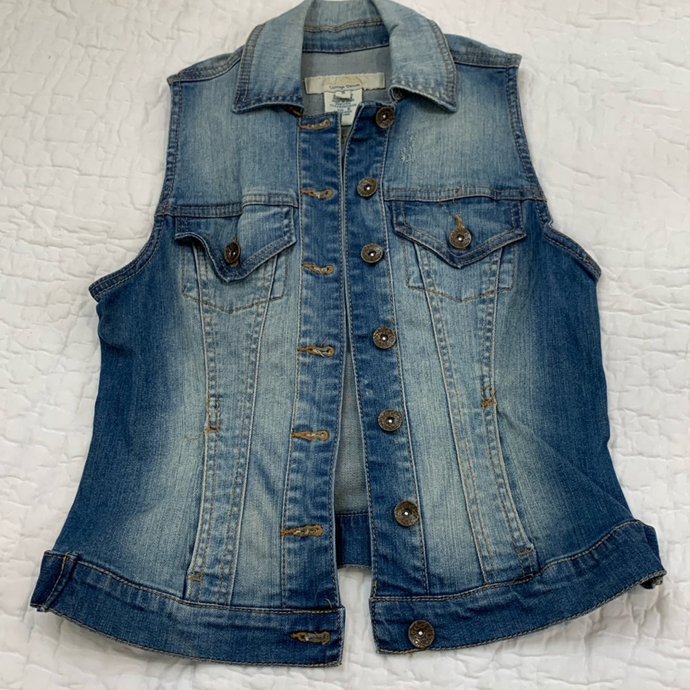True Soulmate Vintage Denim Vest